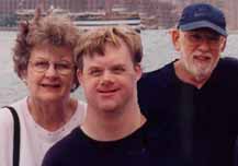 Parents, Laura and Guenther, with their son Bill